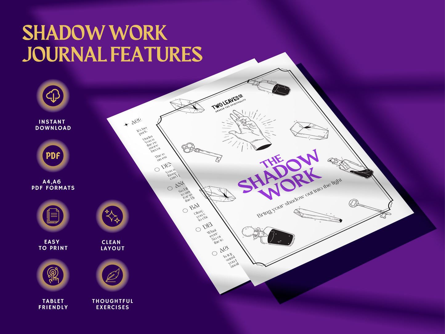 Shadow Work Journal PDF